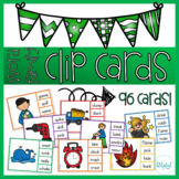Word family ~ clip cards