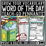 Word of The Day Week | Word Work Activities | Vocabulary O