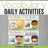 Vocabulary Activities Bundle - Word of the Day Display and