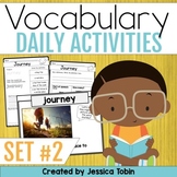 Vocabulary Activities Set 2- Word of the Day Display and G