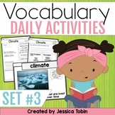 Vocabulary Activities Set 3- Word of the Day Display and G