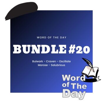 Preview of Word of the Day - Week #20