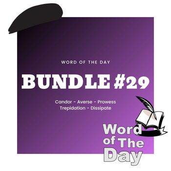 Preview of Word of the Day - Week #29