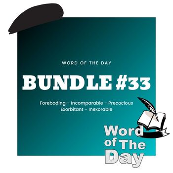 Preview of Word of the Day - Week #33
