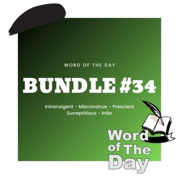 Preview of Word of the Day - Week #34
