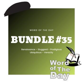 Preview of Word of the Day - Week #35