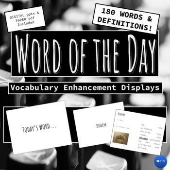Preview of Word of the Day Daily Vocabulary