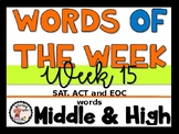 Word of the Week #15 (Middle and High School)
