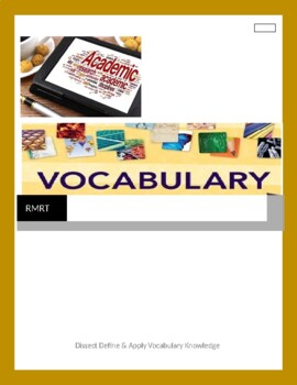 Preview of Word of the Week 48 pgs Booklet (Templates)