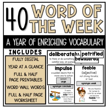 Preview of Word of the Week