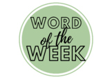 Word of the Week/ Day