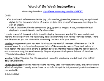 Preview of Word of the Week Preview