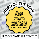 New Year 2024 Lessons: Word of the Year Digital Resource + Print