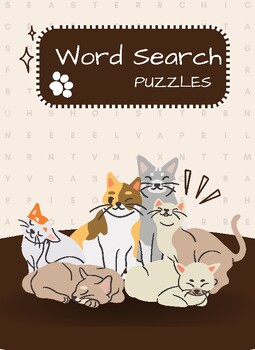 Preview of Word search puzzles for fee by.TATO