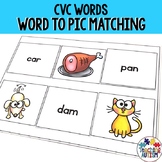 CVC Words Word to Picture Matching