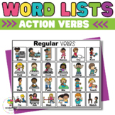 Word wall Action verbs and word lists | Writing Center Tools