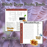 Website Design Interactive & Printable Word Search & Cross