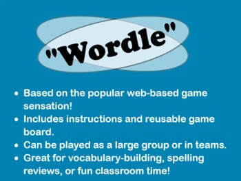 Preview of Wordle "Guess-the-Word" Game
