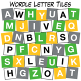 Wordle Letter Tiles Clip Art