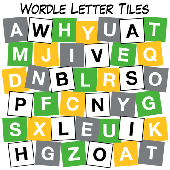 Scrabble Letter Tiles Clip Art by Digital Classroom Clipart