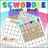 Wordle Plus Scrabble = SCWORDLE Game