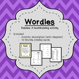 Wordles (Riddles): A teambuilding activity