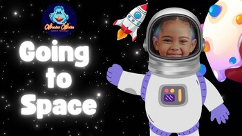 Preview of Wordless Picture Book (Animated) for Speech Therapy - "Going to Space"