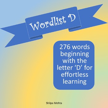 Preview of Wordlist D