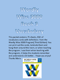 Wordly Wise 3000 Book 3 Vocabulary Cards