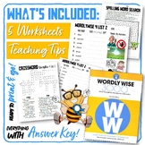 Wordly Wise 3000 Book 4 LESSON 2 Worksheets and Homework Bundle