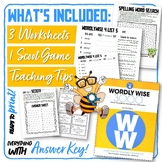 Wordly Wise 3000 Book 4 LESSON 5 Worksheets and Homework Bundle