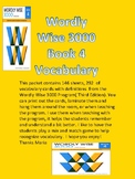 Wordly Wise 3000 Book 4 Vocabulary Cards with Pictures and
