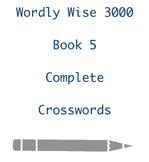 Wordly Wise 3000 Book 5 Complete Crosswords