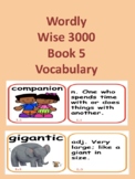 Wordly Wise 3000 Book 5 Vocabulary Cards with Pictures