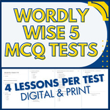 Wordly Wise Book 5 Tests (4 Lessons Per Test)