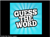 Wordly Wise Book 6- Lesson 1- Guess the Word Game