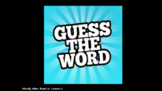 Wordly Wise Book 6- Lesson 2- Guess the Word Game