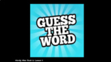 Wordly Wise Book 6- Lesson 3- Guess the Word Game