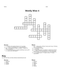 Wordly Wise Lesson 4 - Vocabulary Crossword Puzzle
