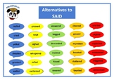 Wordmat - Alternatives to Said