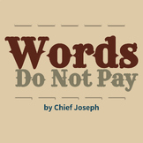 Words Do Not Pay Google Slides Package