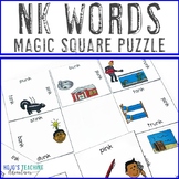 NK Ending Blend Words Games, Activities, or Worksheet Alte