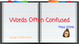 Words Often Confused: Then & Than