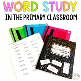 Word Sorts Resources for the Primary Classroom