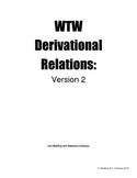 Words Their Way 2nd edition: Derivational Relations: Word 