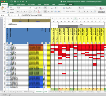 #1 Words Their Way Automatic Inventory Marking Spreadsheet - US | TpT