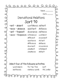 Words Their Way Derivational Relations BUNDLE