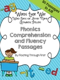 Words Their Way Phonics Comprehension and Fluency Passages