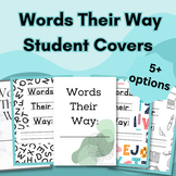 Words Their Way | Student Binder Covers