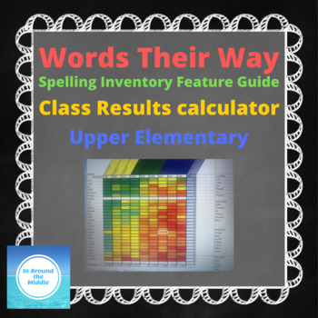 Preview of Words Their Way Upper Elementary Inventory Feature Class Results Calculator